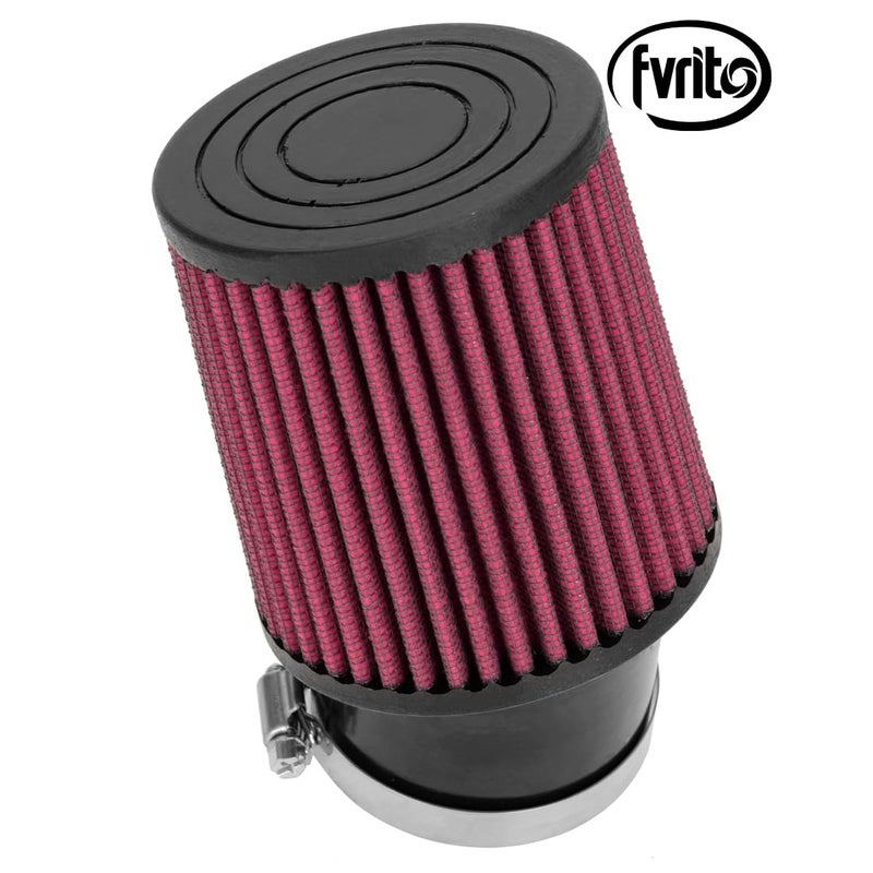 FVRITO High Performance Upgraded Air Filter Cleaner for 6.5 HP Predator 212cc 68120 69730 60363 196cc GX160 GX200 BT200X CT100X CT100U CT200U CC100X RTK100 RB200 Baja MB165 MB200 Mini Bike Go Kart Red - Image 2